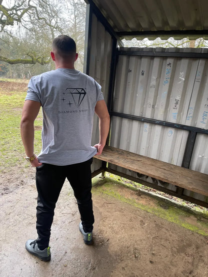 Diamond Stride T Shirt with Large Logo